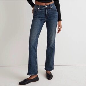 Madewell Women's Boot Cut Jeans - Dark Blue 27T